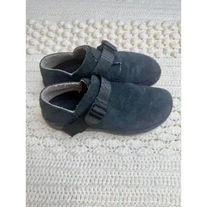 NEW CHACO Women's 7 Paonia Clogs Wool Slip On Hiking Shoe Charcoal Gray thumbnail 4