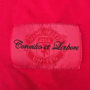 Vintage Manchester United Red Soccer Futbol 2007/09 Home Jersey T-shirt thumbnail 5