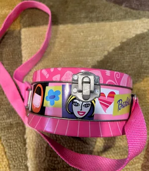 Barbie Mattel 2000 Vintage Retro Y2K Early 2000’s Metal Tin Candy Strap Purse thumbnail 4