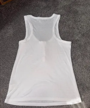 Ultra Flirt White Ribbed Tank thumbnail 4