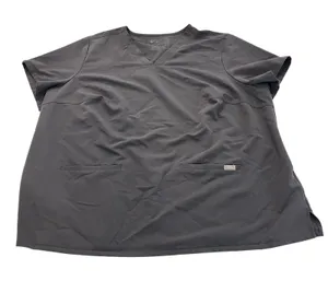 Figs Casma Scrub Top Charcoal Gray Top Size 4XL thumbnail 1
