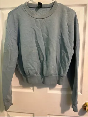 wild fable Soft Sky Blue Crewneck Sweatshirt thumbnail 1