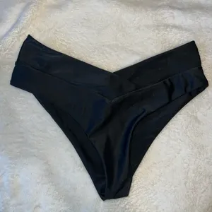 Black Bikini Bottoms Size M thumbnail 1