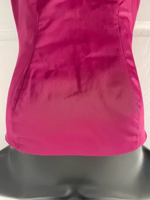Express Magenta Strapless Cocktail Mini Dress Size 1/2 thumbnail 2