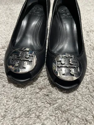 Tory Burch Sally Peep Toe Wedge Heels thumbnail 2