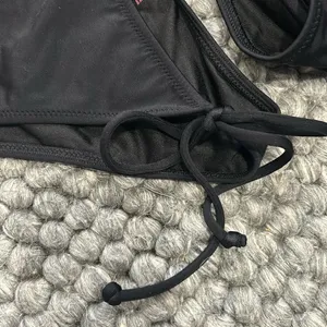 Victorias Secret Black Mini Bikini Set Size Small‎ thumbnail 3