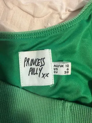 Princess Polly Bustier Crop Top green thumbnail 4