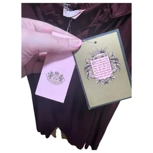 Juicy Couture Large Tank Women's Size 90's Y2K Ruffle Fairycore Whimsycore NWT thumbnail 9