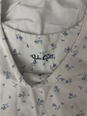 John Galt Floral Crop Top Brandy Melville thumbnail 2