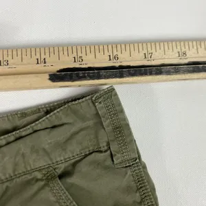 Lauren Ralph Lauren Shorts Womens 10 Green Chino Cotton Patch Pockets‎ Casual thumbnail 4