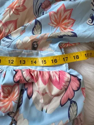 CUPSHE Watercolor Morning Floral V-Neck Smocked Maxi Dress with Side Slits thumbnail 6