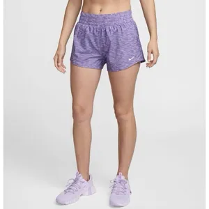 NEW Nike Women's‎ One Dri-FIT Mid-Rise 3" Brief-Lined Shorts Size XL NWT thumbnail 2