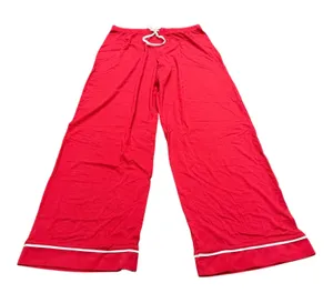 Gap Women's Softest Modal Drawstring PJ Pants Red Pajama Lounge, Size XS, NEW thumbnail 1