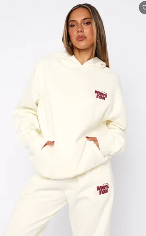 White Fox Boutique Cake Batter Hoodie thumbnail 1