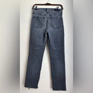 Madewell The Perfect Vintage Crop Gray Denim Jeans‎ Size 26 thumbnail 2