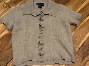 Christian lacroix extra fine merino wool sweater xl thumbnail 1