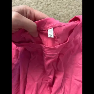 Woman top shirt size xl pink cute thumbnail 5