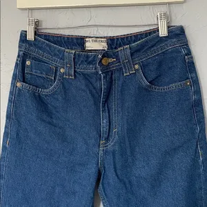Free People We the Free Blue Flare Women's Jeans Minimalist Boho Work Waist 27” thumbnail 2