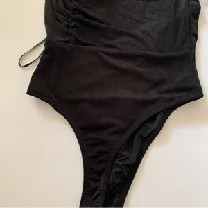 Hello Molly Welcome To New York Black Bodysuit thumbnail 6