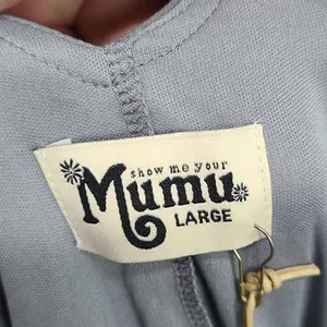 Show Me Your Mumu Gray‎ Kendall Maxi Dress Size Large New With Tags thumbnail 5