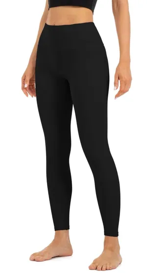 Black High-Waisted Leggings thumbnail 1