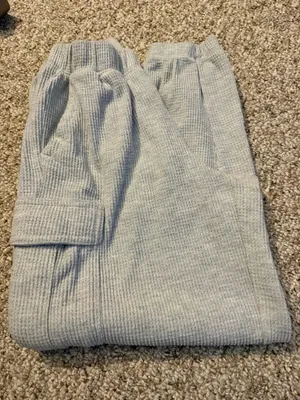 Aerie Waffle Knit Joggers Cargo thumbnail 1