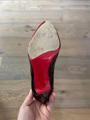 Christian Louboutin Decollete 868 100 Patent Calf Heels Shoes Size 38.5 thumbnail 9