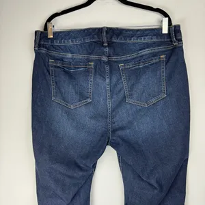 Torrid Boyfriend Straight Vintage Stretch Dark Wash Jeans Sz 18 thumbnail 12
