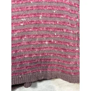 Free People Sweater Womens S Striped‎ Wool Angora Blend Casual thumbnail 3