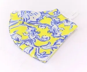 ✨NIP Tory Burch Floral Two Layer Adjustable Mask Face Cover✨ thumbnail 1