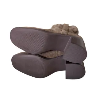 Steve Madden Romney Brown Suede Western Ankle Boots Square Toe Block Heel 6 thumbnail 8