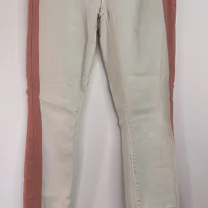Mother Denim The Looker Ankle Fray So Far Gone White & Pink Jeans Size 25 thumbnail 3