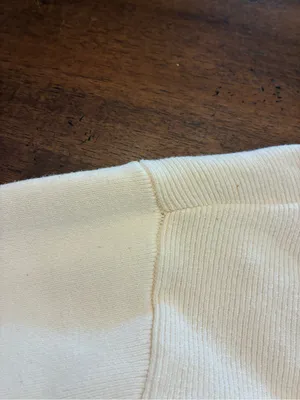 Alo Yoga Scholar Knit Cargo Full Zip Hoodie Women’s Small Ivory Cream Sweater thumbnail 3