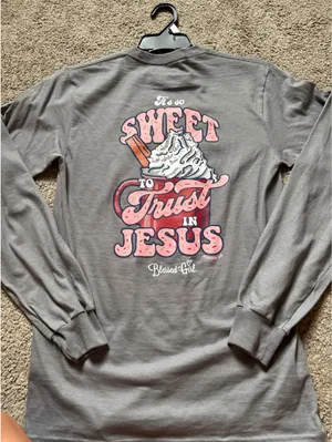 Blessed Girl long sleeve thumbnail 1