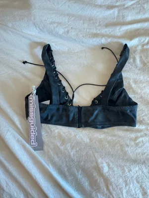 SHEIN gromet crop top  thumbnail 2