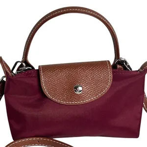 Therapy Boutique Women's‎ Mini Crossbody Bag Burgundy Adjustable Strap thumbnail 4