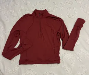 Lululemon Red Jacket  thumbnail 1