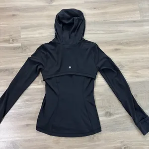 Lululemon Hooded Define Jacket Nulu Women Size 6 Black thumbnail 4