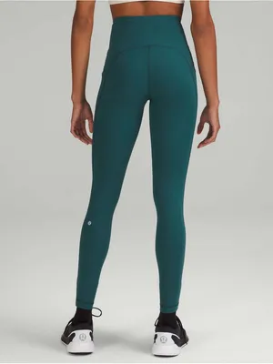 Lululemon Swift Speed High-Rise Tight Brushed Luxtreme Green Jasper Size 8‎ thumbnail 2