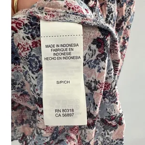 Lucky Brand Ditsy Floral Tiered Peasant Top Small Boho Prairie Western Shirt‎ thumbnail 7