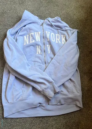 Brandy Melville Blue Hoodie thumbnail 1