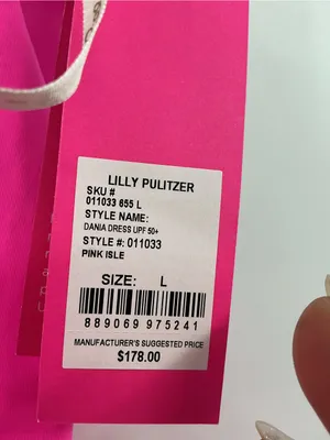 Lilly Pulitzer Neon Pink Athletic Tennis Shorts 1177 thumbnail 5