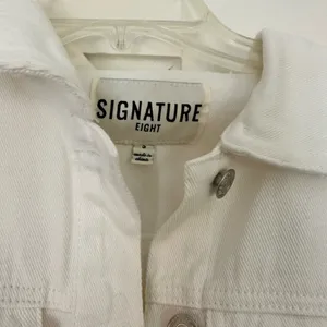 Signature Eight White Denim Dress Size Small thumbnail 2