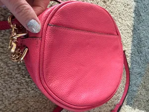 Michael Kors Pink Canteen Crossbody Bag thumbnail 10