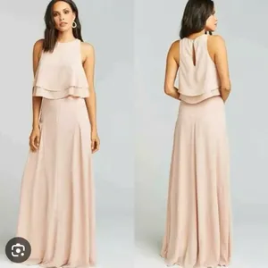 Show Me Your MuMu Blush Maxi skirt and top size small thumbnail 2