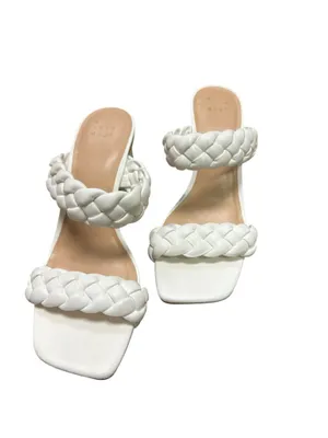 A New Day Women's White Braided Slide  thumbnail 4