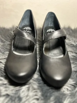 Dansko Betty Black Leather Mary Jane Pumps Women's Heels Size EU 40 thumbnail 3
