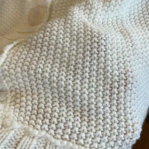 Style & Co Cream Cable Knit Oversized Sweater thumbnail 12