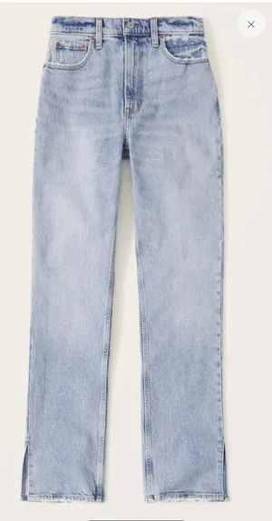 Abercrombie Ultra High Rise 90s Straight Jean thumbnail 2