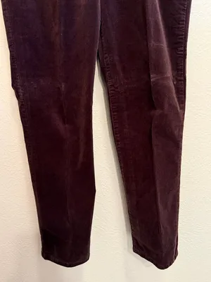 🦄🦄🦄BOGOHO 🦄🦄🦄Democracy Corduroy Slim Pants in Plum-14 thumbnail 3